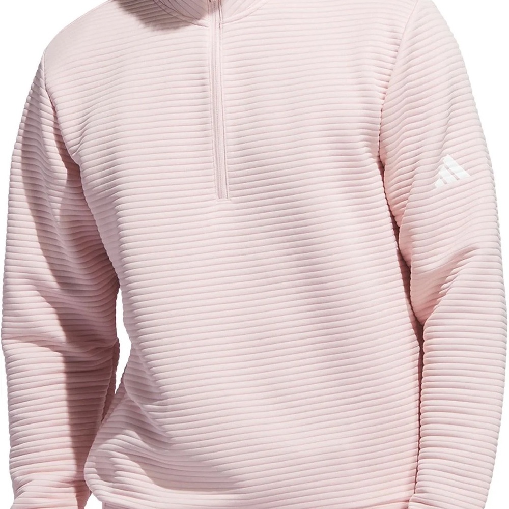 Sz XL- Adidas Men's Golf Ultimate365 DWR Textured Water Repellent, Sandy Pink.